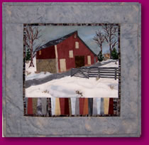 Quilted Image of Glen Burnie Barn