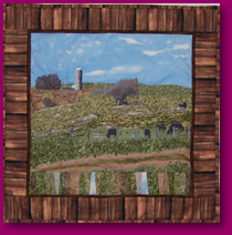 The Farm Fabric Quilt Art