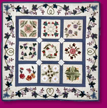 Miniature Baltimore Album Quilt